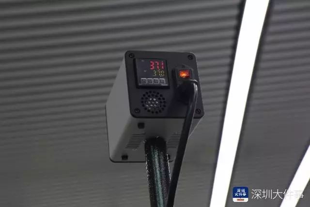深圳地铁防控升级新设备可快速排查体温异常人员(图2)