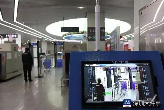 深圳地铁防控升级新设备可快速排查体温异常人员(图1)
