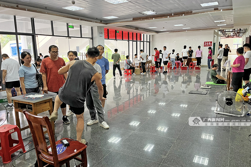 覆盖城乡多地！2023年钟山县国民体质监测活动陆续开展(图1)