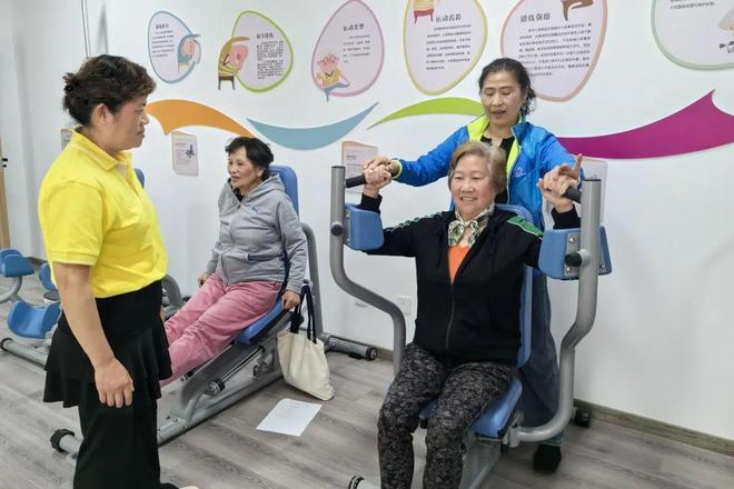 青村首家！专属于老年人的健身房来啦→(图5)