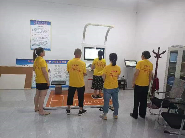 邓州市体育事业发展中心：体质监测进企业优化健康好环境(图1)