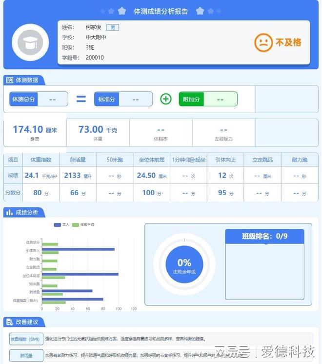爱计时学生体质测试方案——智能体测的意义(图3)