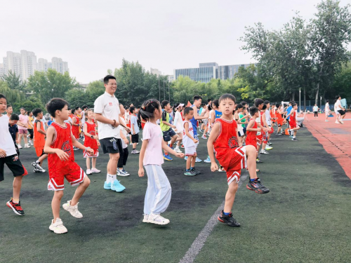 为奥运喝彩为中国加油丨焱火少年体质健康测试赛圆满举行！(图2)