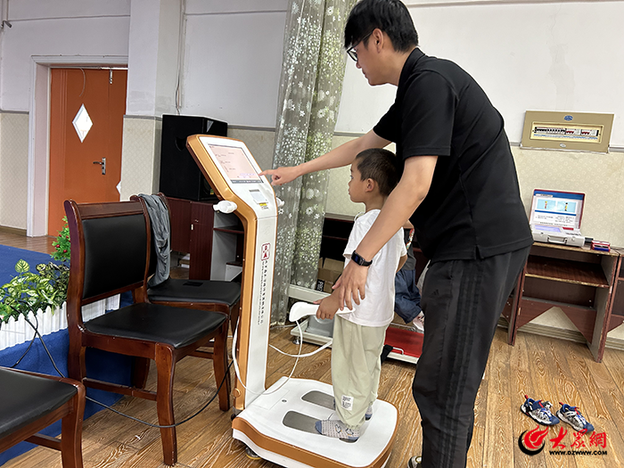 泰安市2024年常态化国民体质监测活动走进岱岳区实验幼儿园(图2)