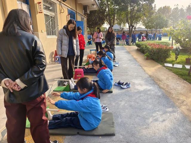未央区讲武殿小学举行秋季体质达标检测运动会(图2)
