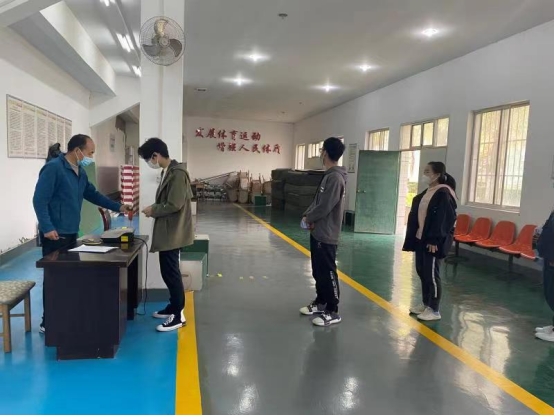 体育部开展2021学年国家学生体质健康标准测试(图2)