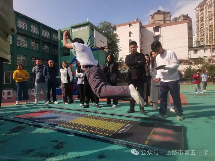 鸿合智慧体育助力上饶市第五中学打造体育教育新标杆(图2)