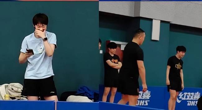 国乒体测：王曼昱心情大好夺冠喜悦溢于言表(图3)