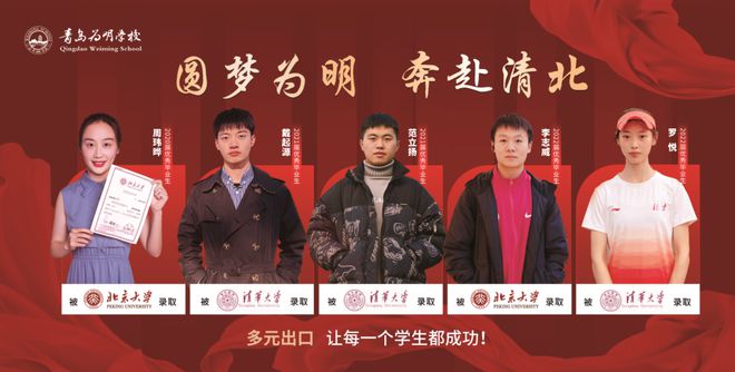 山东艺考生逆袭！2025青岛为明艺考文化课冲刺班正在招生！(图2)