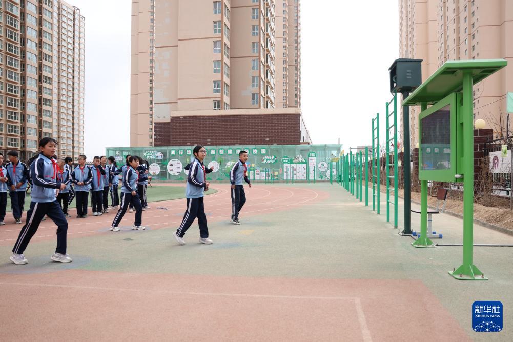 新华全媒+丨AI场景为“课间一刻钟”增添活力(图11)