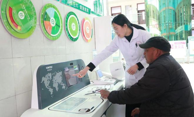 量血压赚积分！宁阳县东庄镇卫生院把健康驿站开成老年便利店(图1)