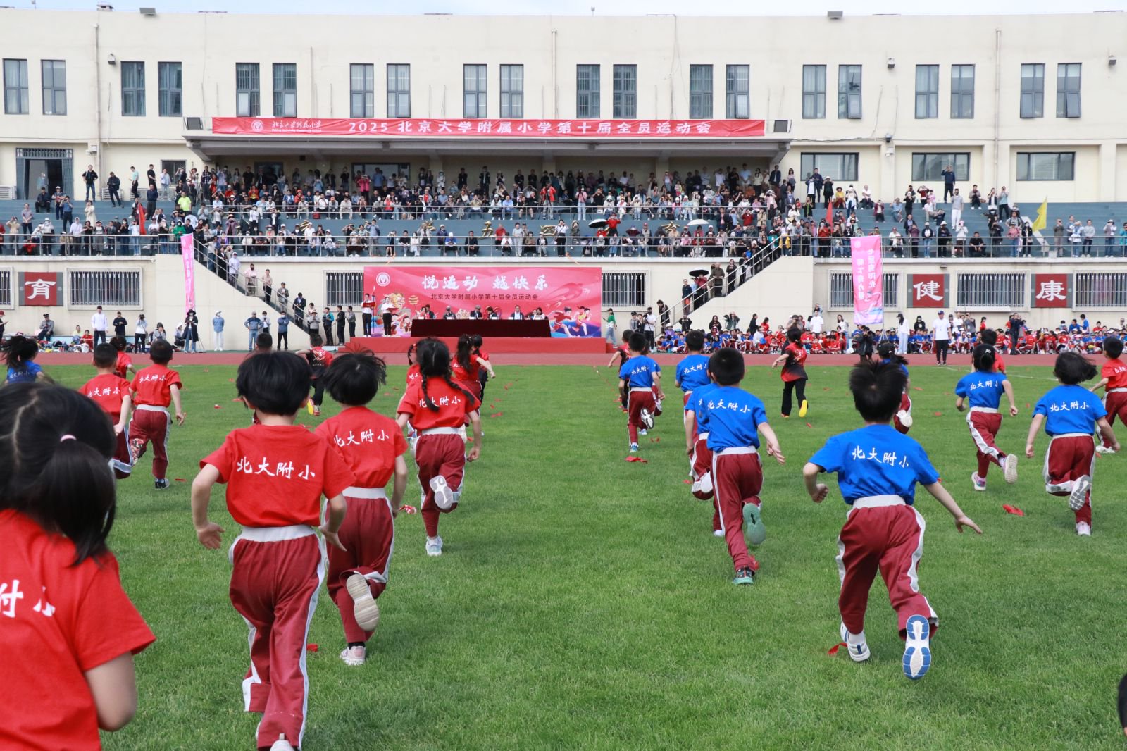 北京大学附属小学第十届全员运动会举行(图1)
