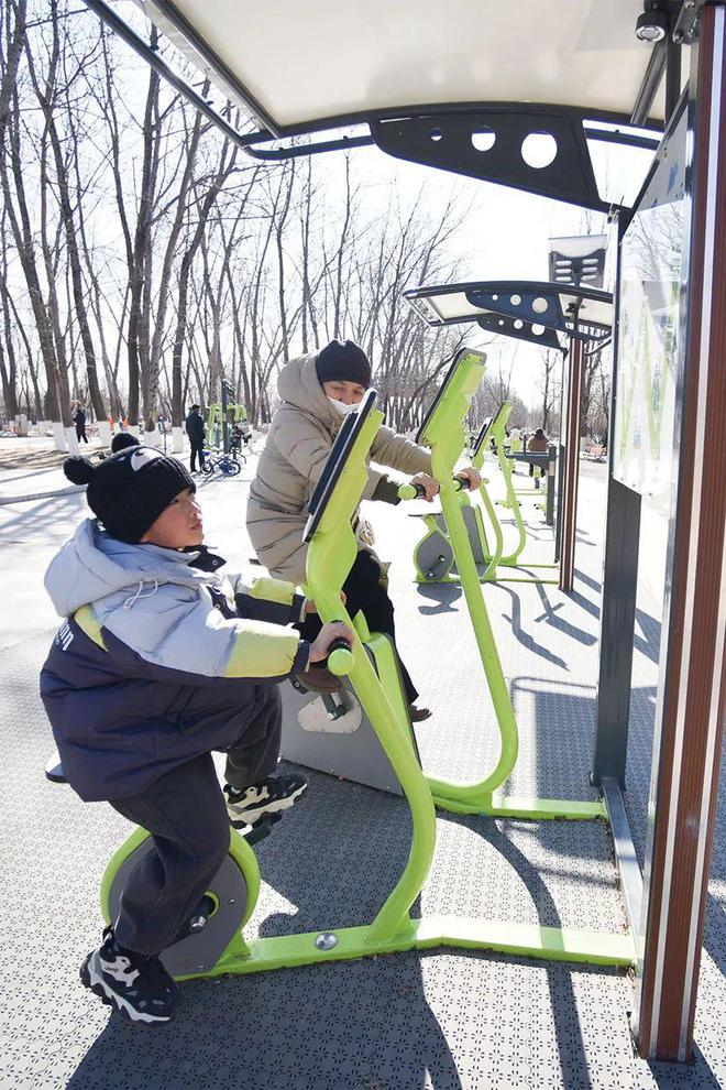 少年儿童区域、室外健身房、智慧步道……我市又增一座智慧体育公园(图2)